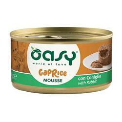 OASY Adult Caprice Mousse Rabbit / zečetina hrana za mačke 85g