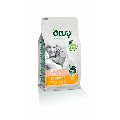 OASY Adult light in fat /  piletina dijetalna hrana za mačke 1,5kg