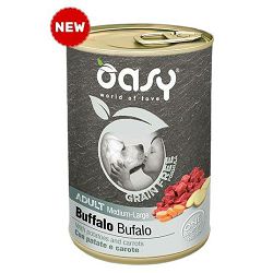 OASY Adult Medium & Large Buffalo grain free / bizon hrana za pse 400g