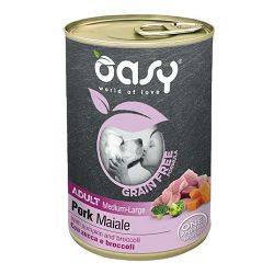 OASY Adult Medium & Large Pork grain free / svinjetina hrana za pse 400g