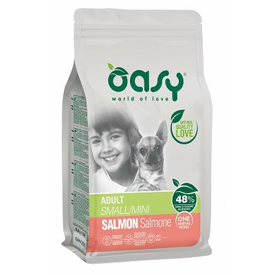 OASY One Protein / Adult Mini Salmon LOSOS hrana za pse 800g