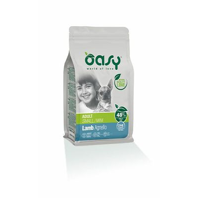 OASY Adult small mini lamb / janjetina hrana za male odrasle pse 800g