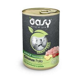 OASY Adult medium-large Chicken Pollo grain free - hrana bez žitarica, piletina hrana za pse 400g