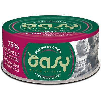 OASY Chicken with lamb piletina sa janjetinom i brokulom hrana za mačke 70g