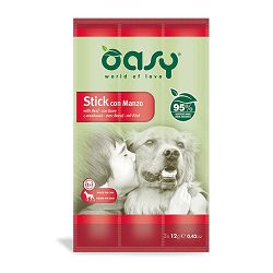 OASY Stick con Manzo poslastica za pse štapići od govedine 3x12g