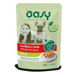 OASY govedina s mrkvom hrana za pse 100g