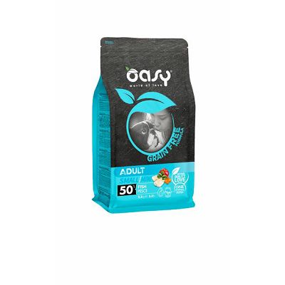 OASY grain free - hrana bez žitarica adult small riba 2,5kg