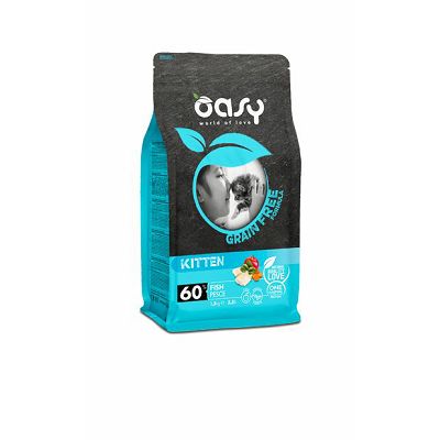 OASY grain free - bez žitarica kitten riba hrana za mačiće 1,5kg