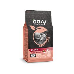 OASY grain free - hrana bez žitarica Puppy Medium puretina hrana za pse 12kg