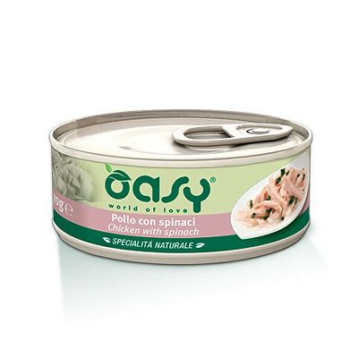 OASY Specialitá Naturali / piletina sa špinatom hrana za mačke 70g