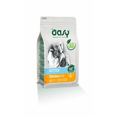 OASY Kitten Chicken / piletina hrana za mačiće 1,5kg