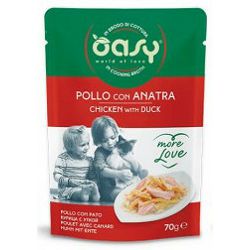 OASY More Love / piletina i patka hrana za mačke 70g