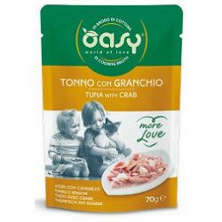 OASY More Love / tuna i rakovi hrana za mačke 70g