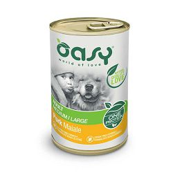 OASY One Protein / Adult pork SVINJETINA hrana za pse 400g