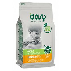 OASY Pollo piletina hrana za sterilizirane mačke 7,5kg