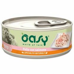 OASY Specialitá Naturali / Adult PILETINA & LOSOS 150g