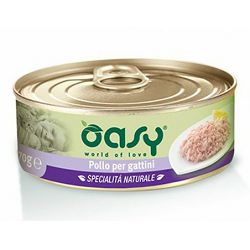 OASY Specialitá Naturali / Kitten PILETINA & JAJA hrana za mačiće 70g