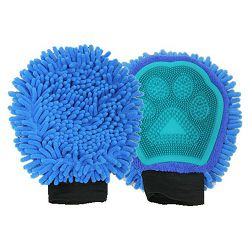 Pawise Magic Grooming Glove rukavica za čišćenje dlake psa 2u1