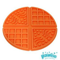 Pawise silikonska podloga za poslastice za pse orange 19cm