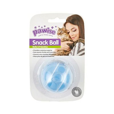 Pawise Snack Ball igračka lopta za mačke 5cm