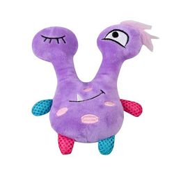 Pawise Vivid Life Monster igračka za pse ljubičasta