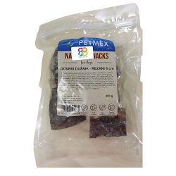Petmex Natural Snacks goveđi dušnik - rezani poslastica za pse 5cm 200g