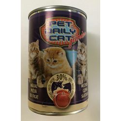 Piko Pet Daily Cat Junior / hrana za mačke - govedina i svinjetina 415g