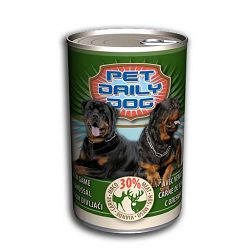 Piko Pet Daily Dog / hrana za pse - meso divljači 415g