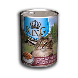 Pet King / hrana za mačke - govedina 415g