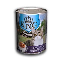 Pet King / hrana za mačke - jetra 415g