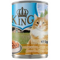 Pet King / hrana za mačke - piletina 415g