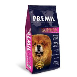 PREMIL SUNRISE janjetina, patka i riža hrana za pse 15kg