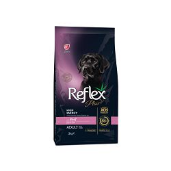 Reflex Plus Adult High Energy govedina hrana za pse 3kg