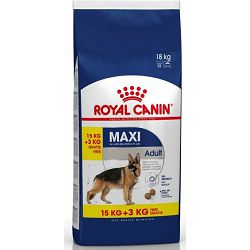 Royal Canin Adult Maxi hrana za odrasle velike pse 15kg + 3kg