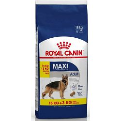Royal Canin Adult Maxi hrana za odrasle velike pse 15kg + 3kg