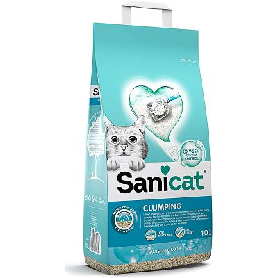 Sanicat Marseille Clumping grudvajući pjesak za mačke 10 L