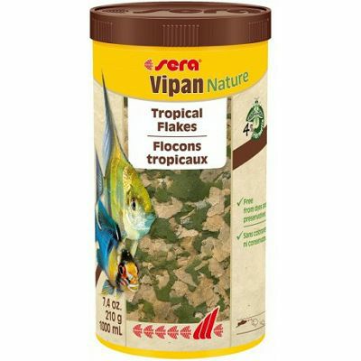 Sera hrana za ribe Vipan Nature Tropical Flakes 100ml