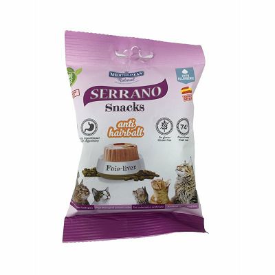Serrano Snacks Anti Hairball jetra poslastica za mačke 50g