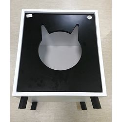 Woof Wood toalet za mačke 50x62x55cm