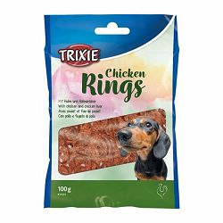 Trixie Chicken Rings poslastica za pse pileći prstenovi 100g