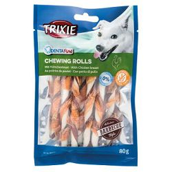 Trixie Denta Fun Chewing Rolls štapići sa pilećim prsima poslastica za pse 80g