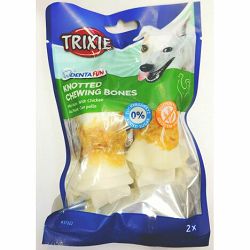 Trixie Denta Fun Knotted Chewing Bones poslastica za pse 11cm 2 kom 79g