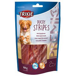 Trixie Ducky Stripes patka fileti poslastica za pse 100g