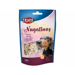 Trixie Nugatinos komadi s patkom poslastica za pse 100g