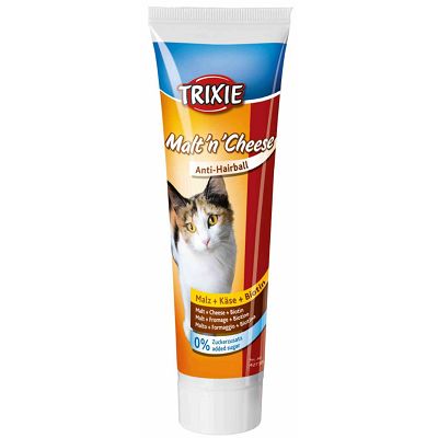 Trixie pasta za mačke Malt'n'Cheese Anti-Hairball 100g