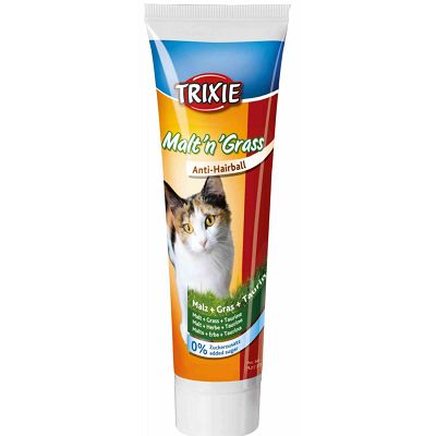 Trixie pasta za mačke sa macinom travom Malt'n'Grass Anti-Hairball 100g