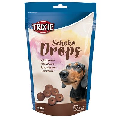 Trixie Schoko Drops poslastica za pse čokoladni bonboni 200g