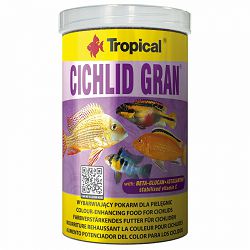 Tropical Cichlid Gran hrana za akvarijske ribe 550g