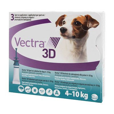Vectra 3D zaštita od nametnika za pse težine 4-10kg / 1 aplikator