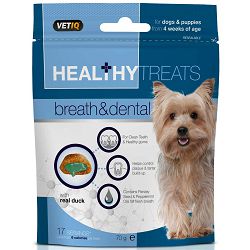 VetIQ Breath & Dental suha hrana poslastica za štenad 70g